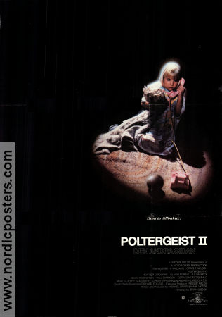 Polstergeist II 1986 movie poster JoBeth Williams Craig T Nelson Brian Gibson Telephones Kids