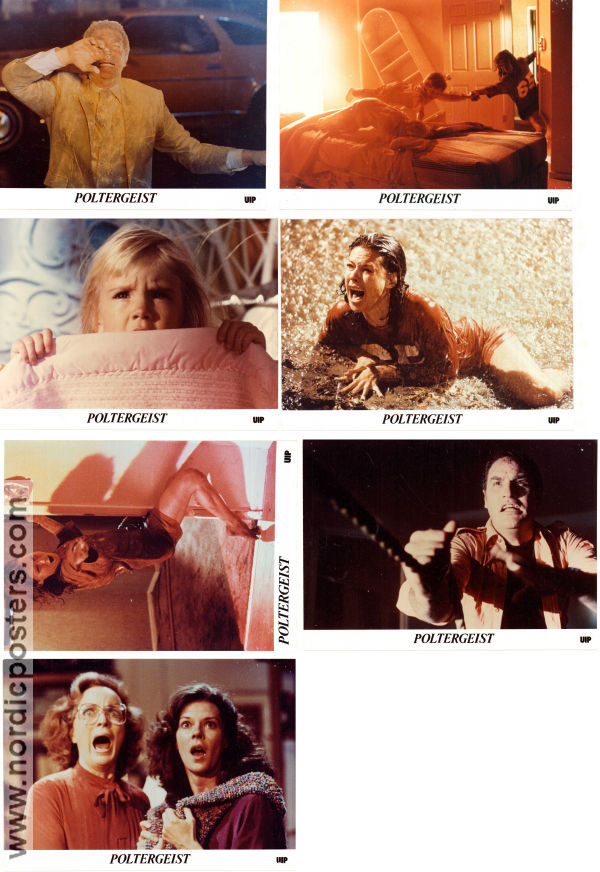 Poltergeist 1982 lobby card set JoBeth Williams Heather O´Rourke Craig T Nelson Tobe Hooper