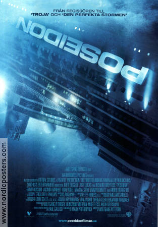 Poseidon 2006 movie poster Richard Dreyfuss Kurt Russell Emmy Rossum Wolfgang Petersen Ships and navy