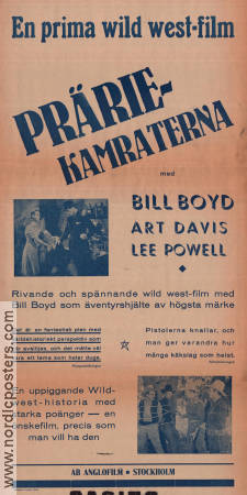 Prairie Pals 1942 poster Bill Boyd Sam Newfield