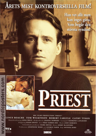 Priest 1994 movie poster Linus Roach Tom Wilkinson Robert Carlyle Antonia Bird Religion