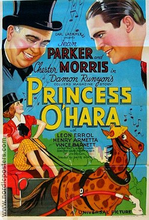 Princess O´Hara 1935 movie poster Jean Parker