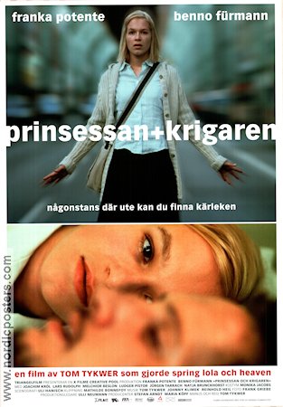 Der Krieger und die Kaiserin 2000 movie poster Franka Potente Benno Fürmann Tom Tykwer