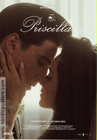 Priscilla 2023 movie poster Cailee Spaeny Jacob Elordi Ari Cohen Sofia Coppola