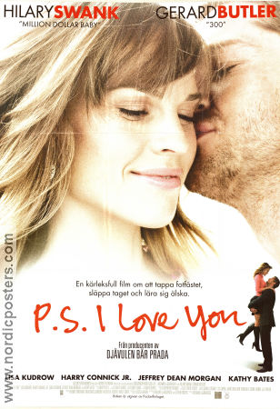 P.S. I Love You 2007 movie poster Hilary Swank Gerard Butler Harry Connick Jr Richard LaGravenese Romance