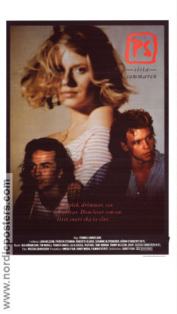 P.S. sista sommaren 1988 movie poster Lena Nilsson Parick Stenman Roberto Jelinek Thomas Samuelsson