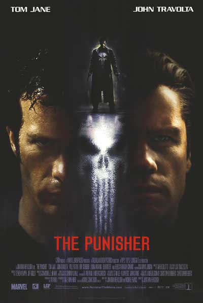 The Punisher 2004 movie poster John Travolta Tom Jane From comics Find more: Marvel
