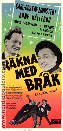 Räkna med bråk 1957 poster Carl-Gustaf Lindstedt Arne Källerud Hjördis Petterson Rolf Husberg