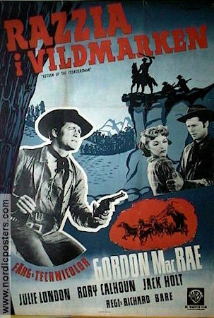 Return of the Frontiersman 1951 movie poster Gordon MacRae