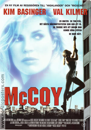 The Real McCoy 1993 poster Kim Basinger Russell Mulcahy