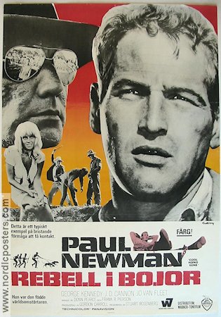 Cool Hand Luke 1967 movie poster Paul Newman Glasses