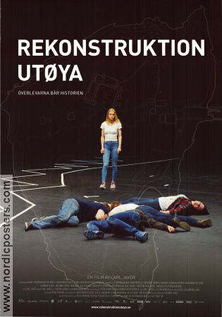 Rekonstruktion Utöya 2018 movie poster Jenny Andersen Carl Javér Documentaries Norway