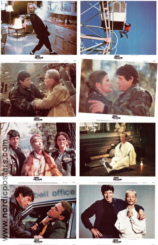 Remo Williams: The Adventure Begins 1985 lobbykort Fred Ward Joel Grey Wilford Brimley Guy Hamilton