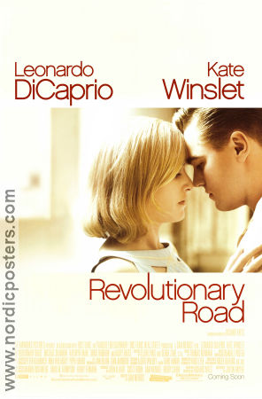 Revolutionary Road 2008 poster Leonardo DiCaprio Kate Winslet Sam Mendes