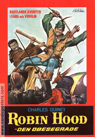 Robin Hood l´invincibile arciere 1970 movie poster Carlos Quiney Mariano Vidal Molina Dan van Husen José Luis Merino Poster artwork: Walter Bjorne Find more: Robin Hood Adventure and matine