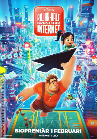 Ralph Breaks the Internet 2018 movie poster John C Reilly Phil Johnston Animation