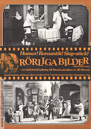 Rörliga bilder 1979 movie poster Jiri Menzel Country: Czechoslovakia