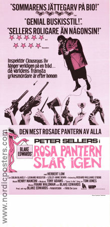 The Pink Panther Strikes Again 1976 movie poster Peter Sellers Herbert Lom Lesley-Anne Down Blake Edwards Find more: Pink Panther Police and thieves Telephones