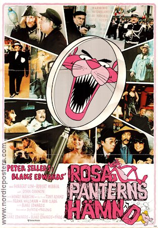 Revenge of the Pink Panther 1978 movie poster Peter Sellers Herbert Lom Burt Kwouk Blake Edwards Find more: Pink Panther