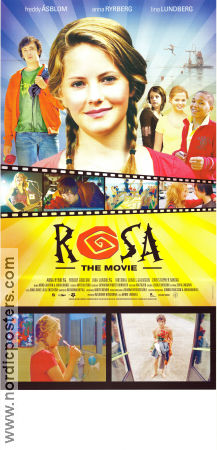 Rosa the Movie 2007 movie poster Anna Ryrberg Freddy Åsblom Christopher Mhina Manne Lindwall From TV From comics