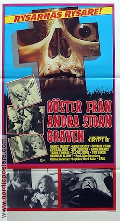 The Vault of Horror 1973 movie poster Dawn Addams