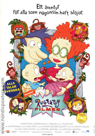 The Rugrats Movie 1998 movie poster Elizabeth Daily Igor Kovalyov Animation From TV