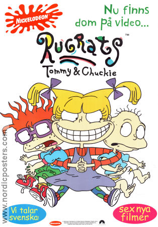 Rugrats Tommy and Chuckie 1998 poster Animation