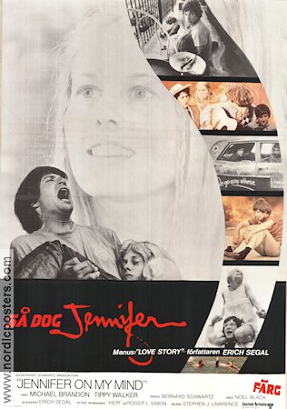 Jennifer On My Mind 1971 movie poster Michael Brandon Tippy Walker Noel Black