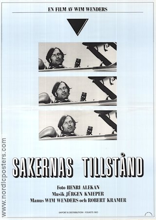Der Stand der Dinge 1982 movie poster Allen Garfield Wim Wenders