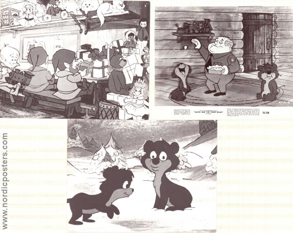 Santa and the Three Bears 1970 photos Hal Smith Tony Benedict Animation