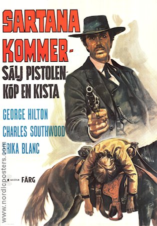 Ce Sartana 1972 movie poster George Hilton Charles Southwood