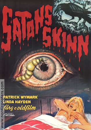 Satan´s Skin 1971 movie poster Patrick Wymark Linda Hayden