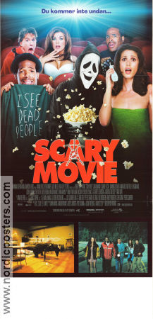 Scary Movie 2000 movie poster Anna Faris Jon Abrahams Marlon Wayans Keenen Ivory Wayans