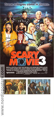 Scary Movie 3 2003 movie poster Anna Faris Charlie Sheen Regina Hall David Zucker