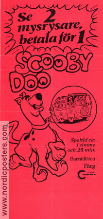 Scooby Doo 1980 movie poster Scooby Doo Animation