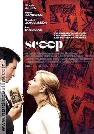 Scoop 2006 poster Scarlett Johansson Hugh Jackman Jim Dunk Woody Allen