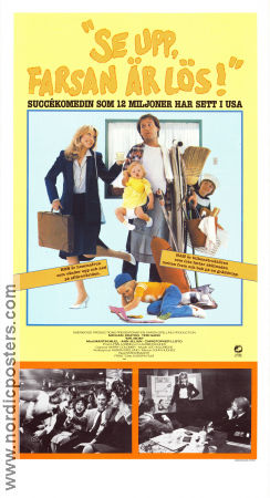 Mr Mom 1983 movie poster Michael Keaton Teri Garr Frederick Koehler Stan Dragoti Kids