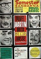 Semestersångarna 1962 movie poster Povel Ramel Brita Borg Hans Alfredson Martin Ljung