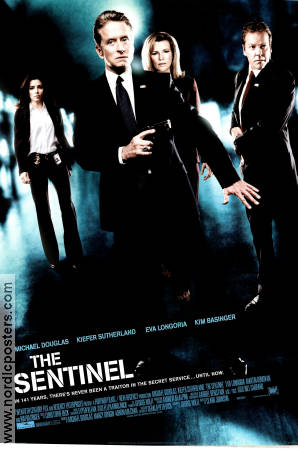 The Sentinel 2006 poster Michael Douglas Kiefer Sutherland Eva Longoria Kim Basinger Clark Johnson