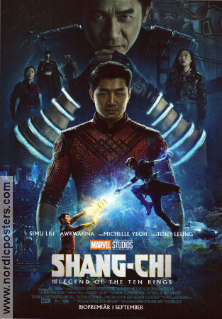 Shang-Chi and the Legend of the Ten Rings 2021 movie poster Simu Liu Awkwafina Tony Chiu-Wai Leung Destin Daniel Cretton Find more: Marvel Martial arts Asia