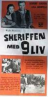 The Nine Lives of Elfego Baca 1959 movie poster Robert Loggia Robert F Simon Lisa Montell Norman Foster