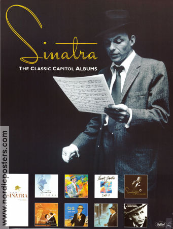 Sinatra the Classic Capitol Albums 2002 affisch Frank Sinatra