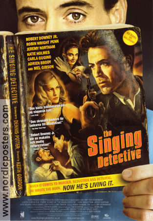 The Singing Detective 2003 movie poster Robert Downey Jr Katie Holmes Keith Gordon Writer: Dennis Potter Musicals From TV