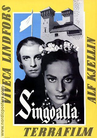 The Wind Is My Lover 1949 movie poster Viveca Lindfors Alf Kjellin Christian-Jaque Writer: Viktor Rydberg