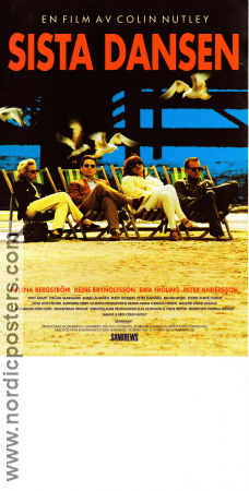 Sista dansen 1993 movie poster Helena Bergström Reine Brynolfsson Ewa Fröling Colin Nutley Beach Dance