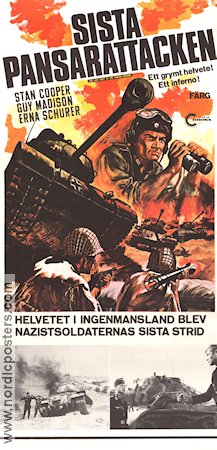 La battaglia dell´ultimo panzer 1969 movie poster Stelvio Rosi Erna Schurer Guy Madison José Luis Merino War