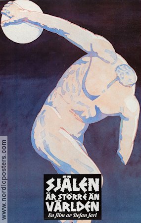 Själen är större än världen 1985 movie poster Ricky Bruch Stefan Jarl Sports Artistic posters Documentaries