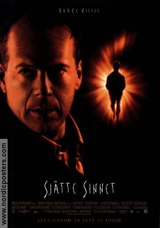 Sjätte sinnet 1999 poster Haley Joel Osment Bruce Willis Toni Collette M Night Shyamalan