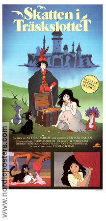 Szaffi 1985 movie poster Andras Kern Attila Dargay Animation Country: Hungary