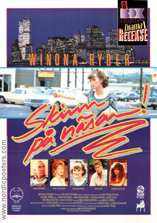 Square Dance 1987 movie poster Winona Ryder Jason Robards Jane Alexander Rob Lowe Daniel Petrie